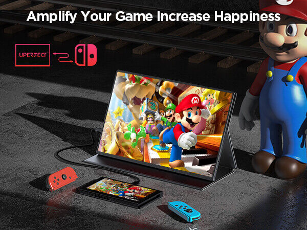 UPERFECT 2K 144Hz Portable Gaming Monitor 16.0 Inch with 2560*1600 Resolution