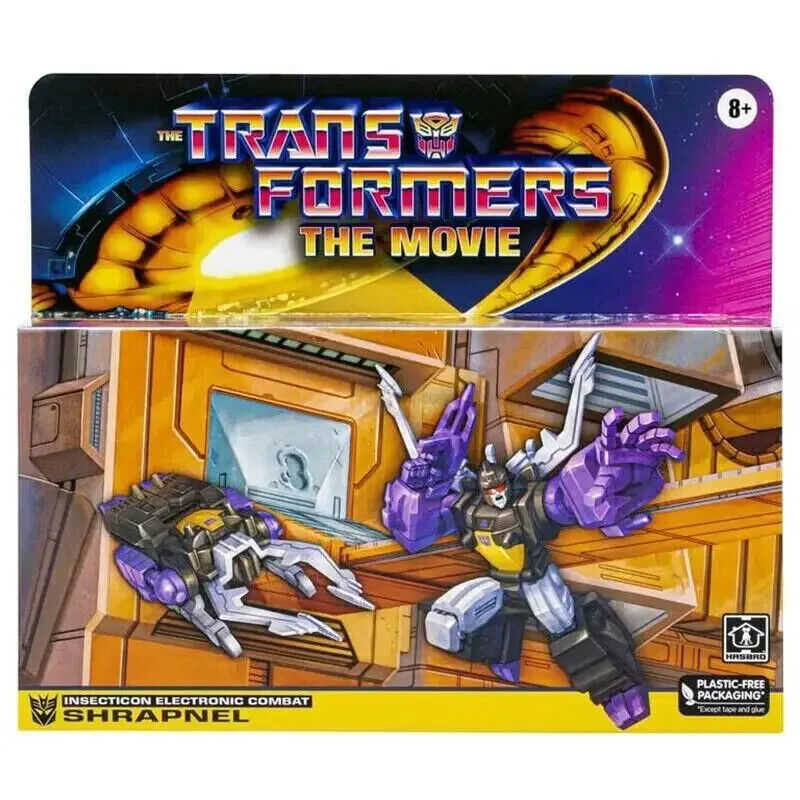 G1 Transformers Retro Starscream Perceptor Hot Rod Skywarp SHRAPNEL Robot Toy