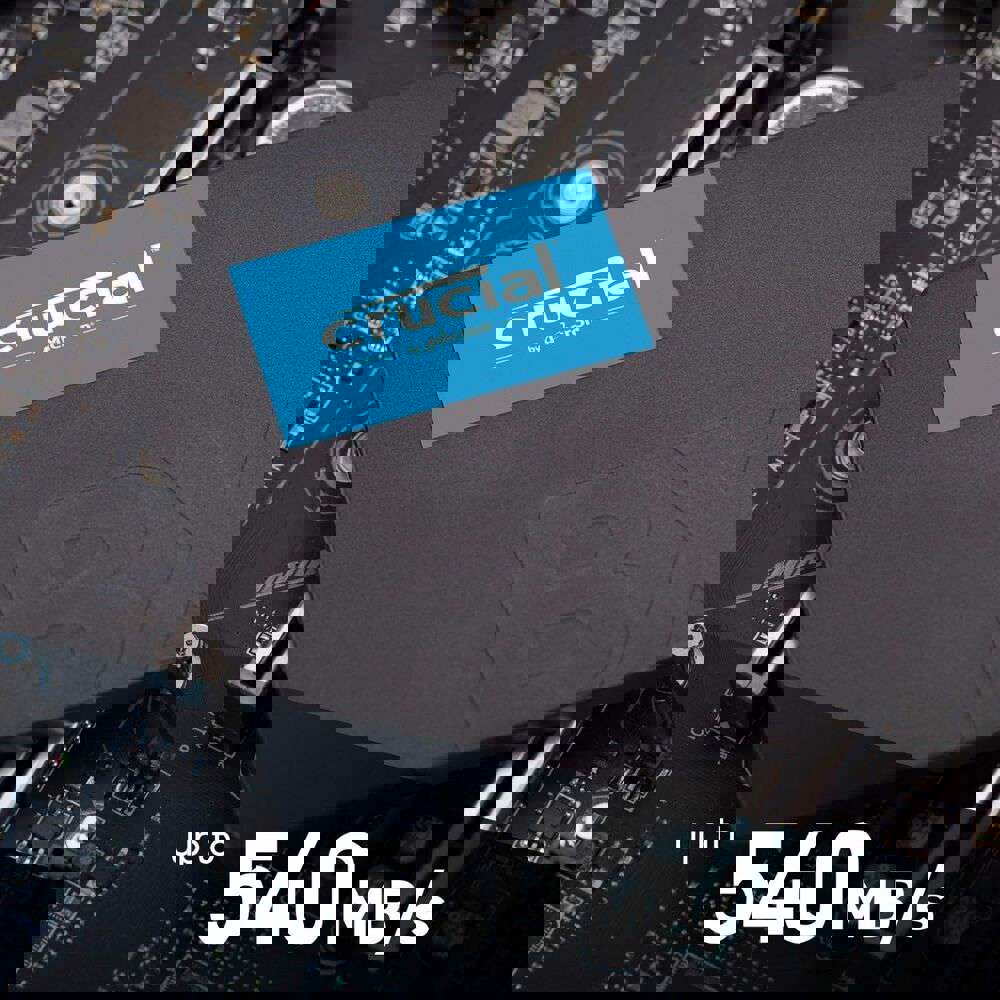 Crucial BX500 480GB 2.5-inch 3D NAND SATA SSD