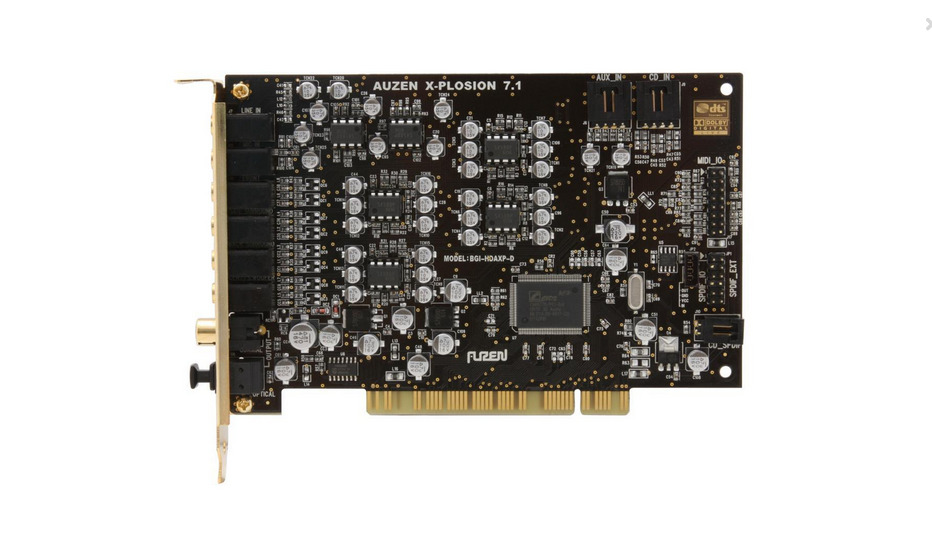 Soundblaster X C-Media Best PCI Audio Card Interface 7.1 Sound Card for Gaming