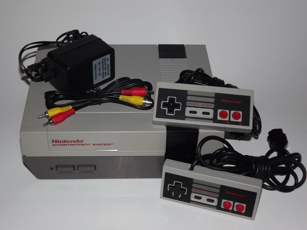 Nintendo NES System Console with Super Mario Game Bundle