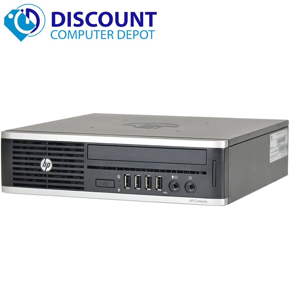 Fast HP Elite i5 Desktop Computer with Windows 10, Quad Core CPU, 8GB RAM, 320GB HD, and Wifi