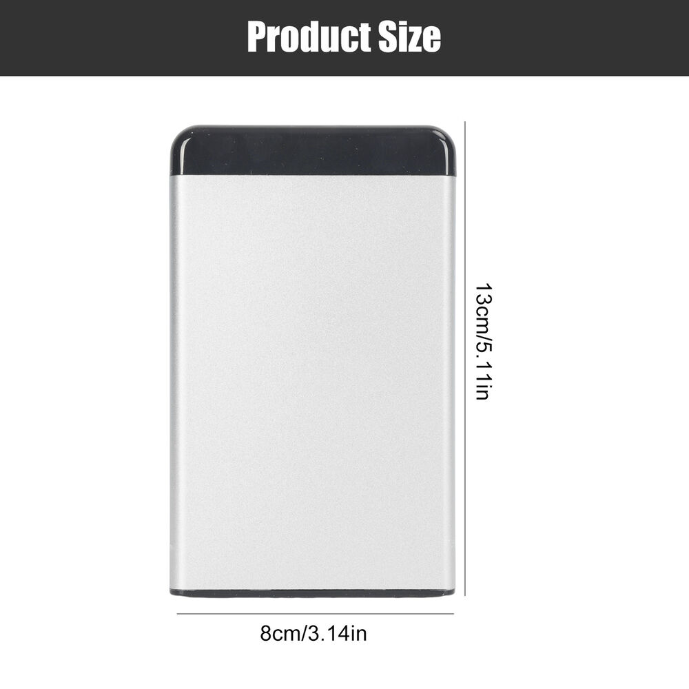 High-Speed 1/2/4/6/8/10/12TB External Hard Disk Drive