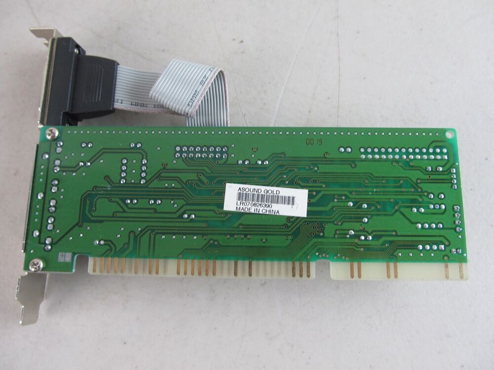 Vintage 16 Bit AS007 Sound Card with Game Port