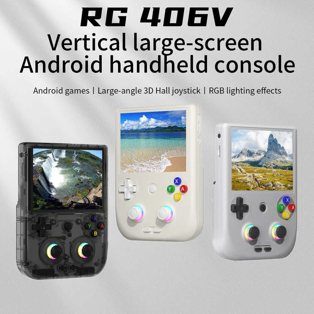 ANBERNIC RG406V Retro Handheld Game Console with Android 13 and WIFI