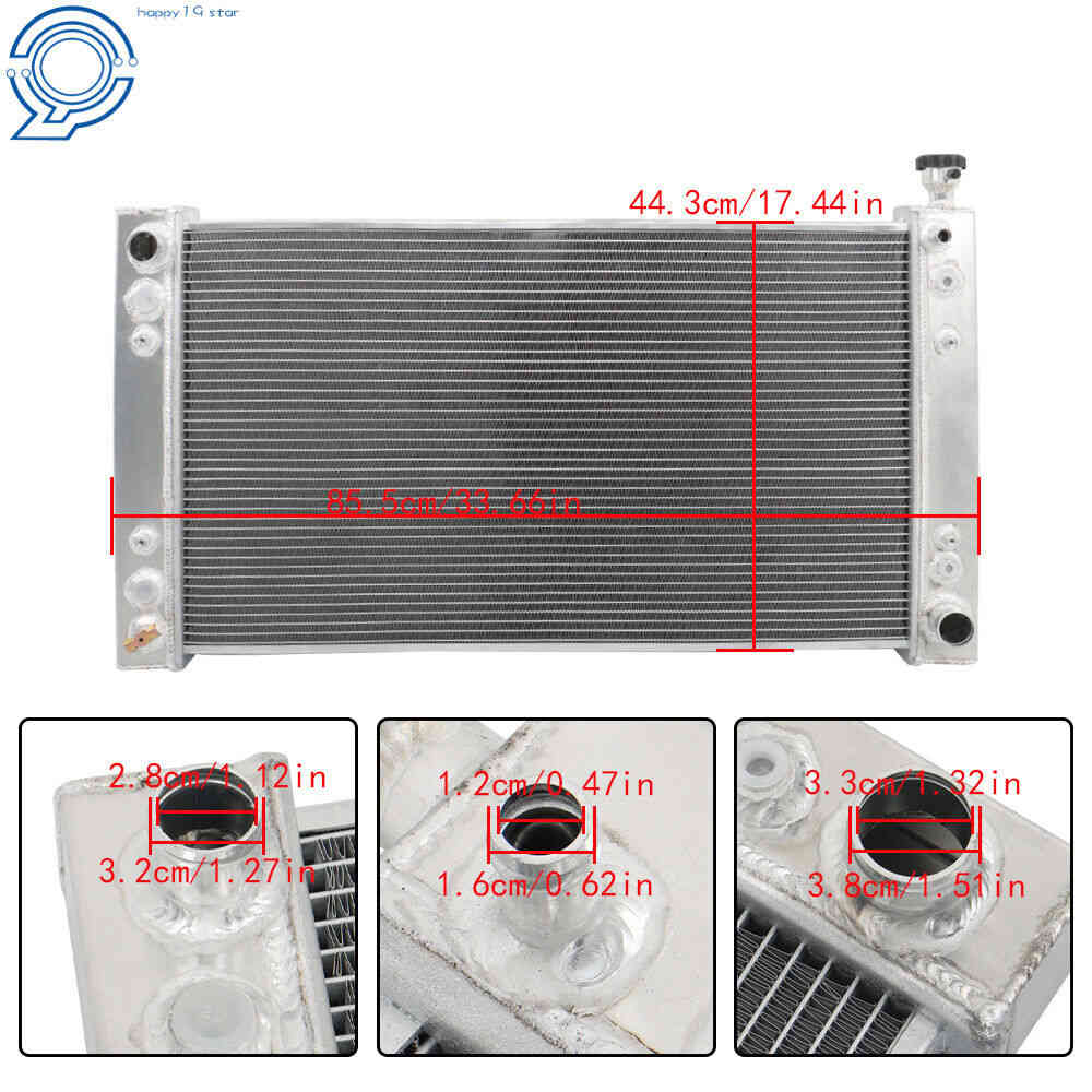 CC622 3 Row Radiator for Chevy GMC C/K Series