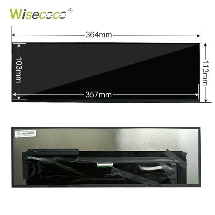 14.5 Stretch Bar Touch Screen 2560*720 Aida64 LCD Display HDMI USB C DIY KIT
