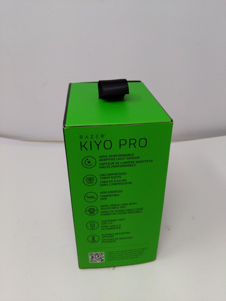 Razer Kiyo Pro Webcam: Full HD 1080p 60fps for Streaming, Gaming, and Video Calls