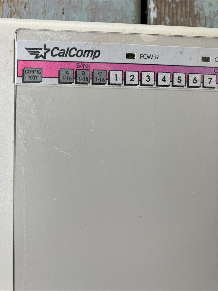 Vintage CALCOMP DrawingBoard 3 III Graphics Tablet for AutoCad