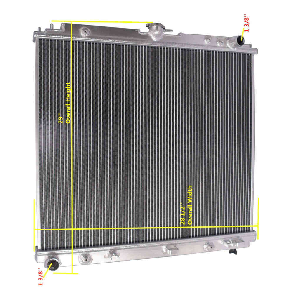 Aluminum Radiator for Nissan Frontier V6 4.0 Engine