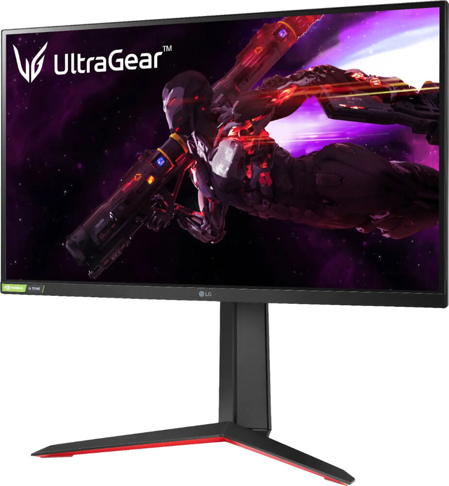LG UltraGear 27GP83B 27 Inch Gaming Monitor - 2560x1440, 165Hz, 1ms Nano-IPS