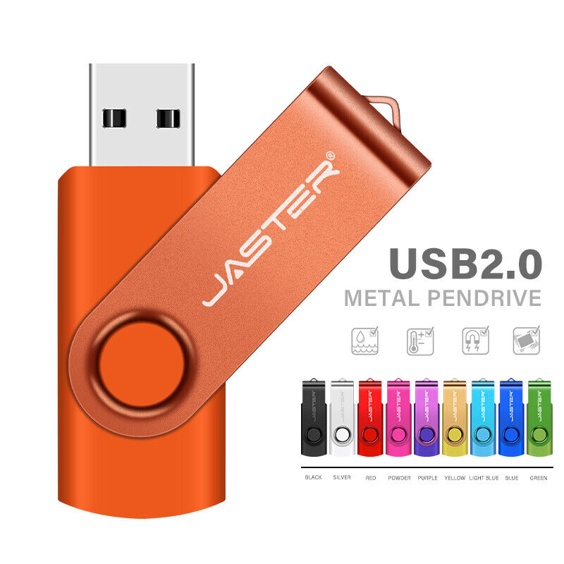 USB Flash Drive Swivel Design with Multiple Storage Options