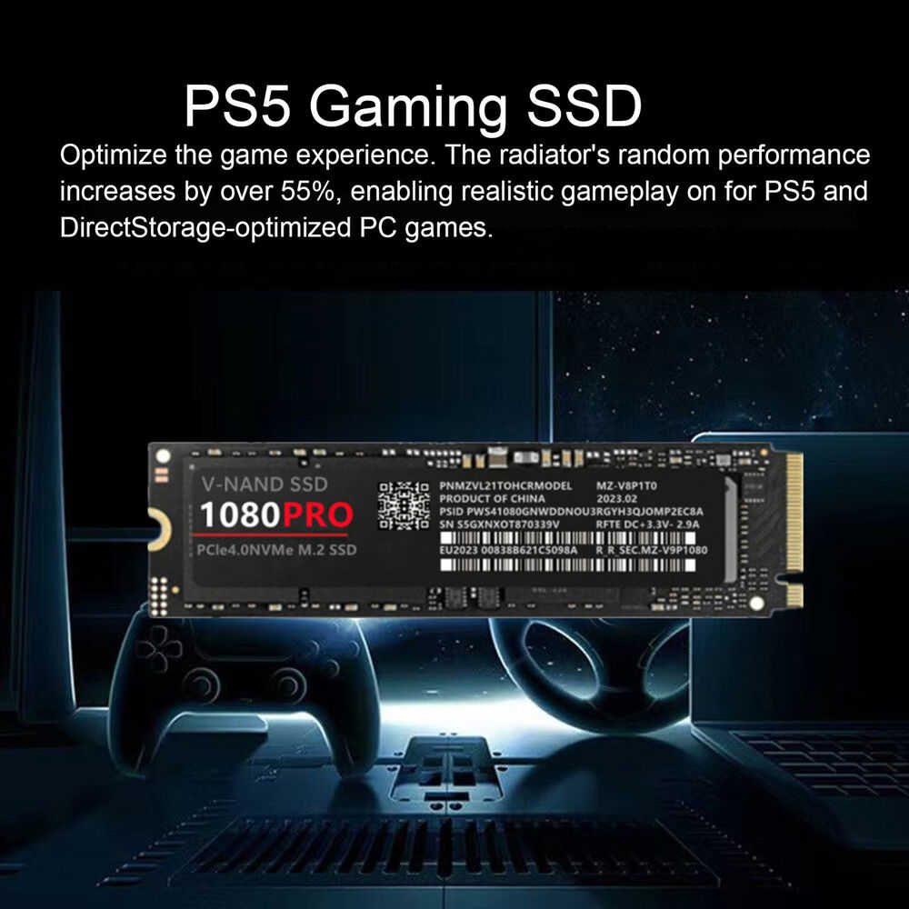 High-Speed 1/2/4TB Internal Solid State Hard Drive