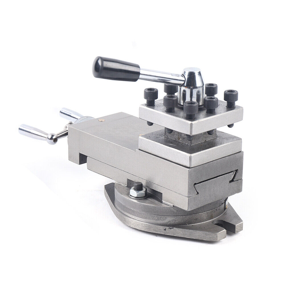 80mm Universal AT300 Lathe Tool Post Assembly for Metal Lathe Machines
