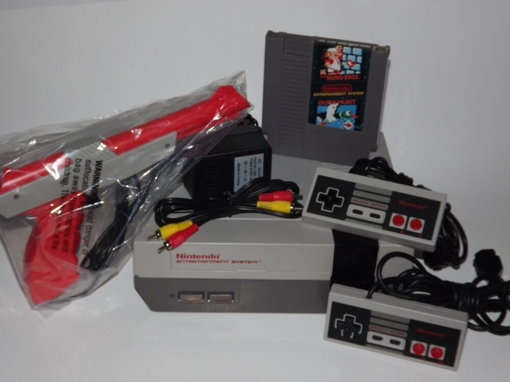 Nintendo NES System Console with Super Mario Game Bundle