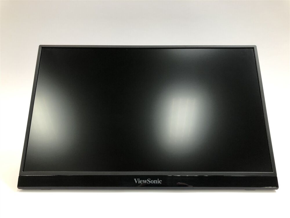 ViewSonic VG1655 15.6 Inch Full HD Portable Monitor with Mini HDMI and USB-C, Includes Cover & Cable