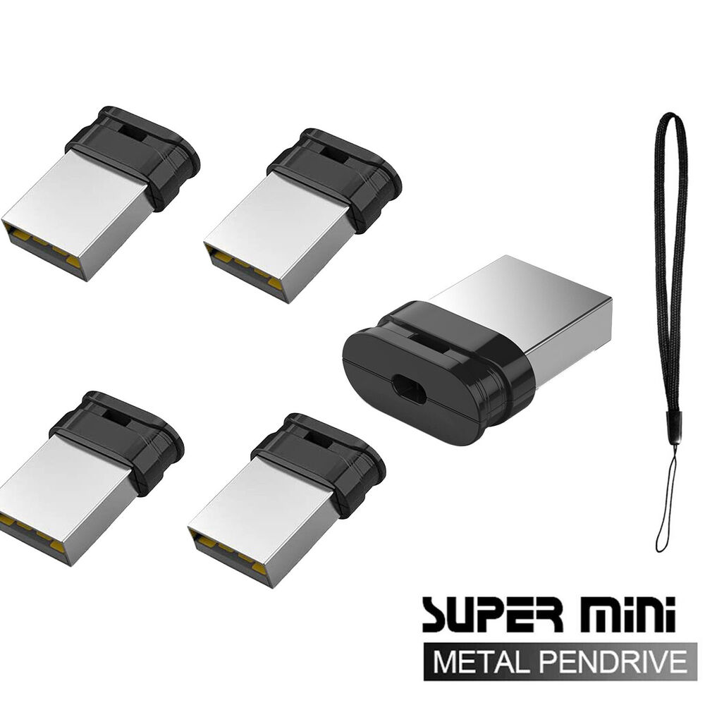 1-10Pack 32GB 64GB Mini Flash Drives Memory Stick External Thumb Drives LOT