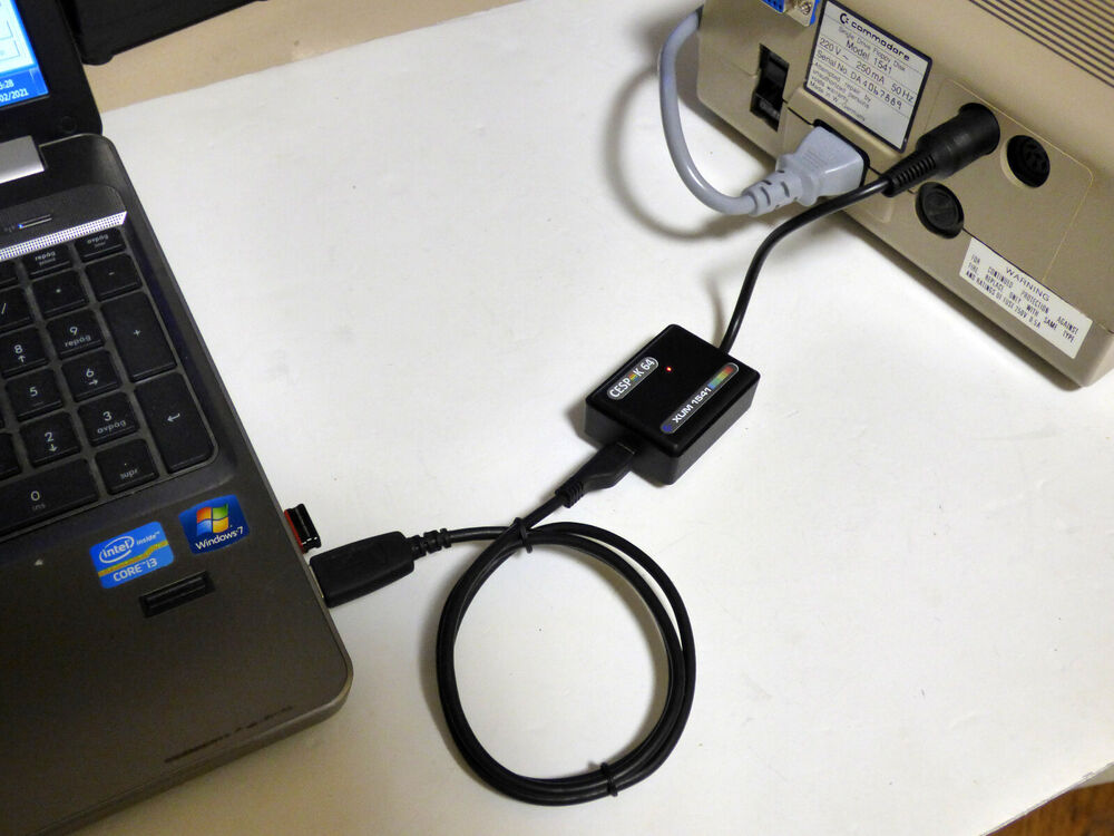DIY Kit Xum1541 PC & Mac MicroUSB to Commodore Drive 1541-1571-1581 Data Transfer Cable