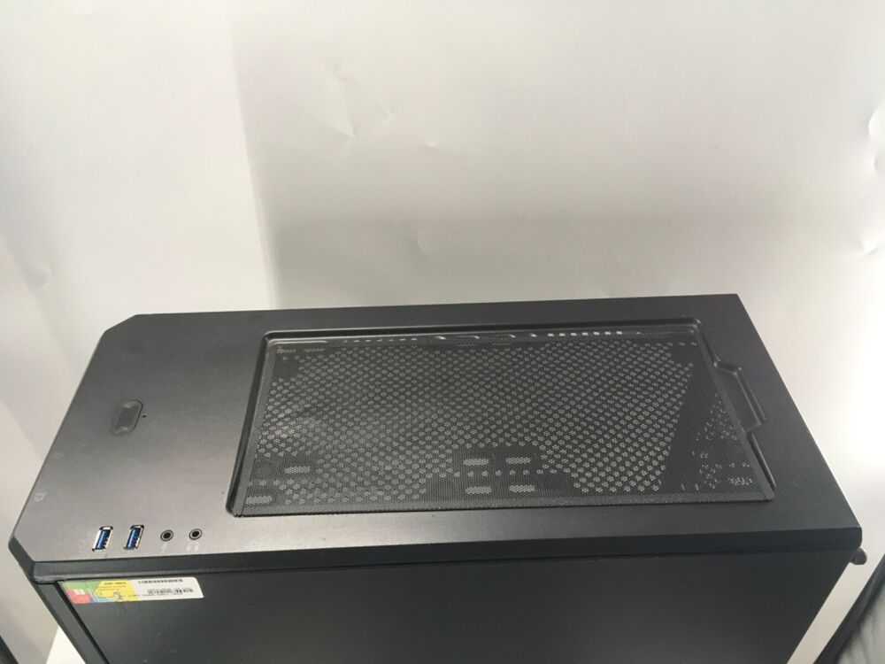 CyberPowerPC C-Series Solid Black Computer Case