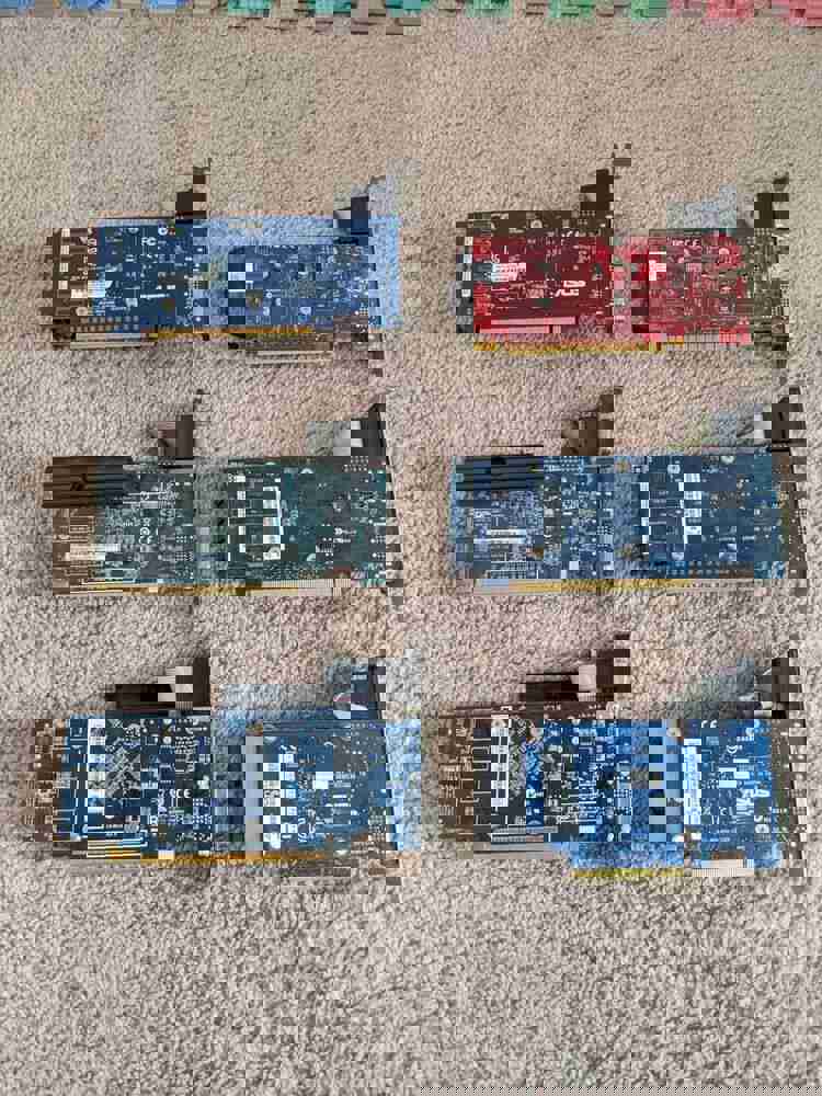 Nvidia GT210 320 420 Radeon 5450 6450 7450 HD Graphics Cards with HDMI