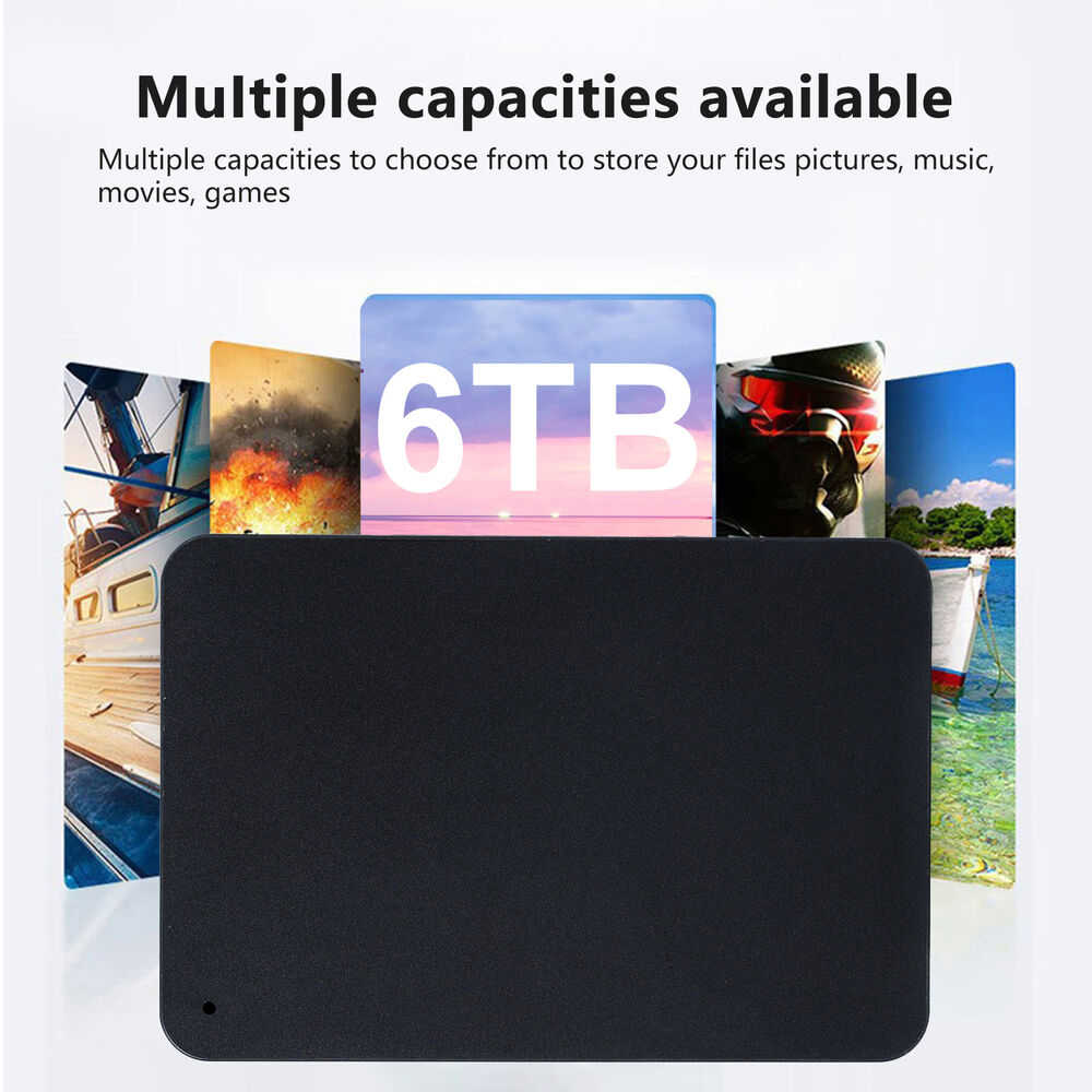 Ultra Slim USB 3.0 External Hard Drive HDD - Large-Capacity Storage Solution
