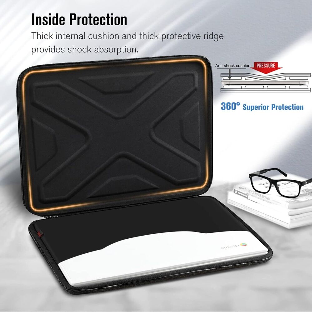 Durable Hard Shell Laptop Sleeve Case for 13-14 inch MacBook Pro/Air