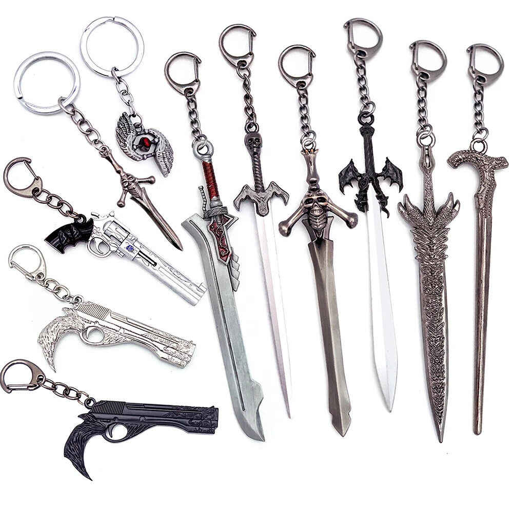 DMC Devil Dante Sword Rebellion Awakening Keychain - Game Peripherals