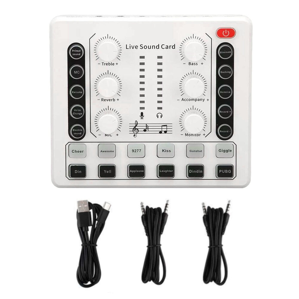 M8 Sound Card - High-Quality Audio Performance for Multi-device Compatibility