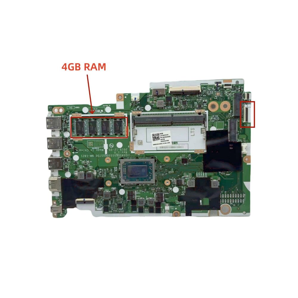 Lenovo IdeaPad 3 Motherboard NM-C821 for 14ADA05/3 and 15ADA05 Models