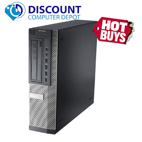 Fast Dell Optiplex 390 Windows 10 Desktop Computer PC Core i3 3.1GHz 4GB 250GB