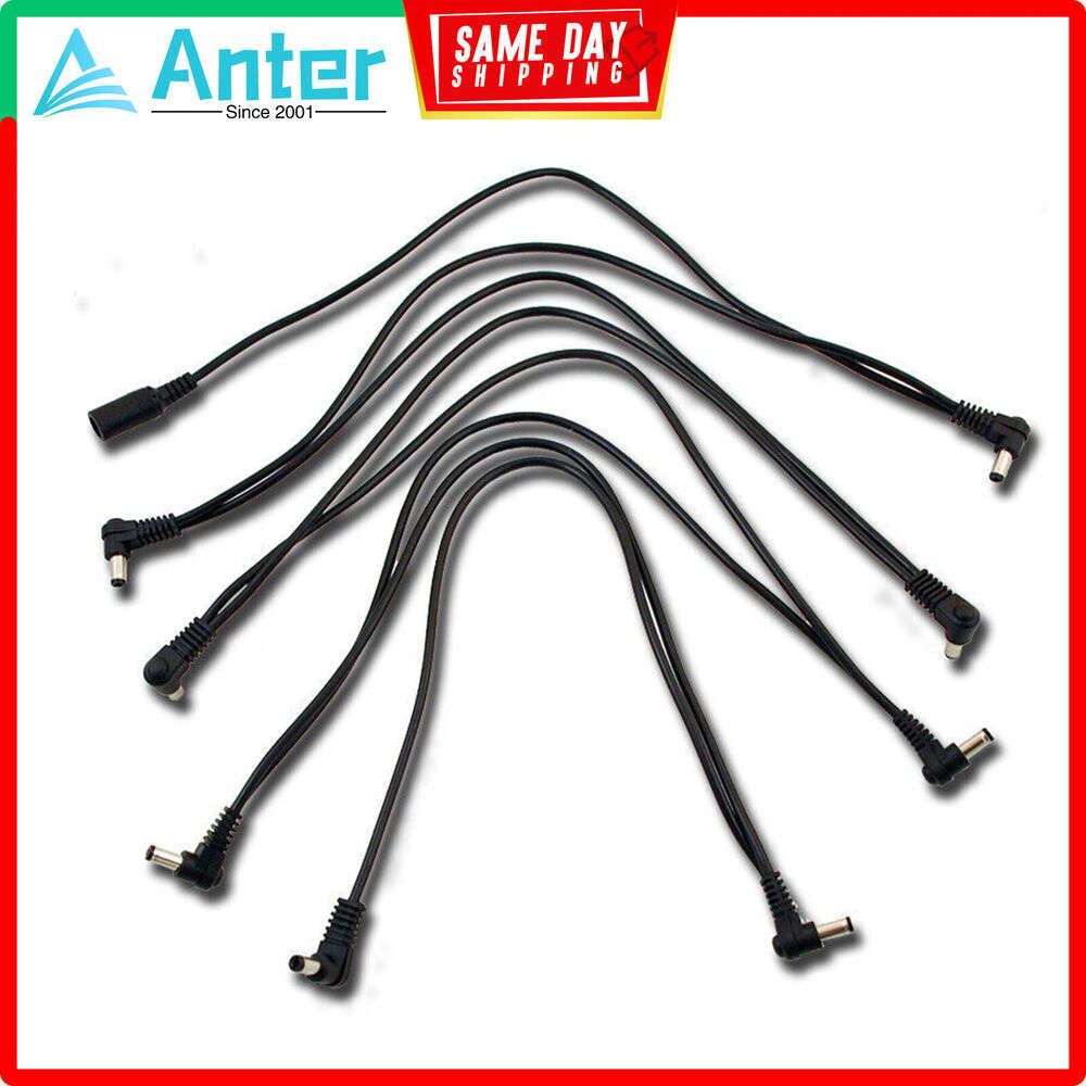 DC 12V 5A Power Supply Adapter with 8-Way Split Power Cable for CCTV Security Camera DVR