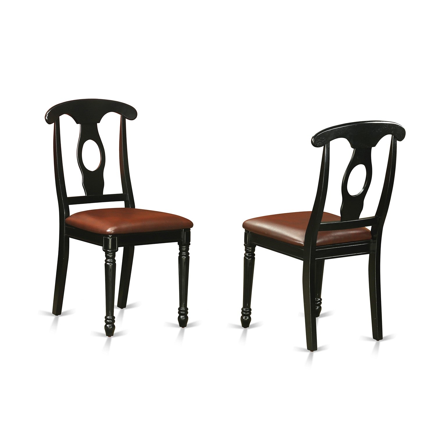 East West Furniture WEKE5-BCH-LC 5 Piece Kitchen Table & Chairs Set