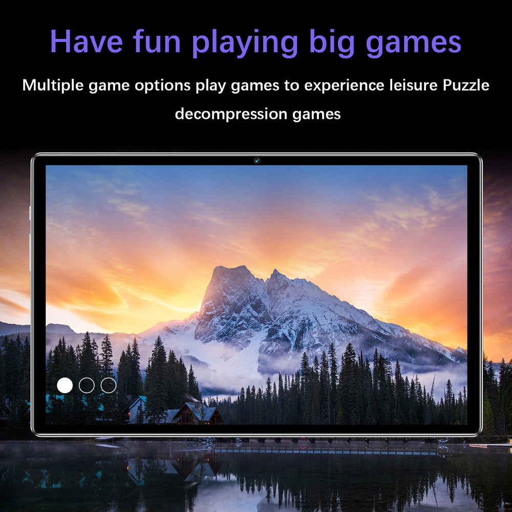 2025 Gaming Tablet with 16GB RAM, 256GB ROM, Android 14, 2-SIM, 10-Inch Display, 4G LTE & 5G WiFi