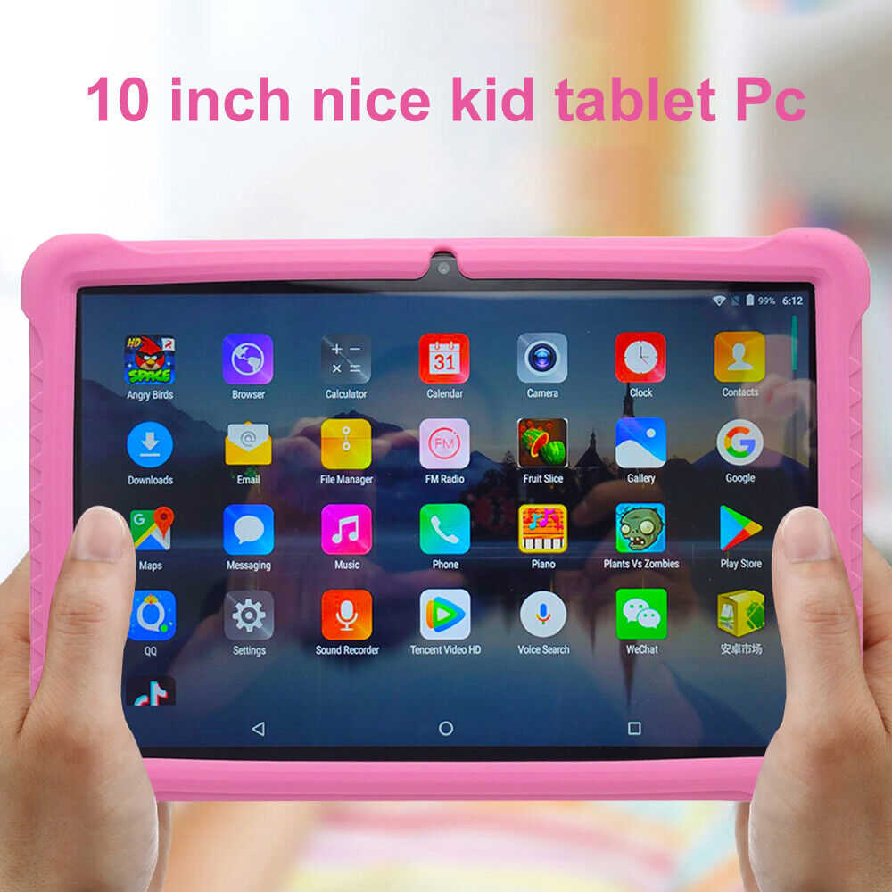 10-inch Kids Tablet with Android 12.0, Parental Control, Bluetooth, WiFi, and Dual Camera