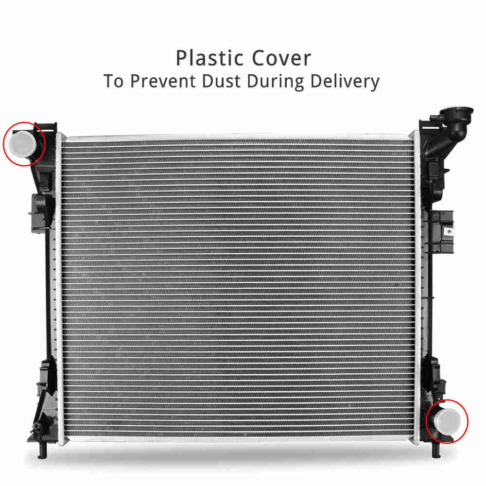 Radiator for 2008-2020 Dodge Grand Caravan and 2008-2016 Chrysler Town & Country