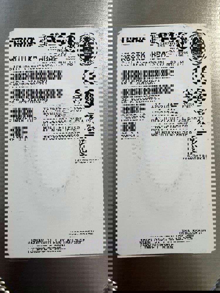 Lot of 4 Toshiba MK1001TRKB 1TB 7.2K 6Gbps SAS 3.5 Server Hard Drives