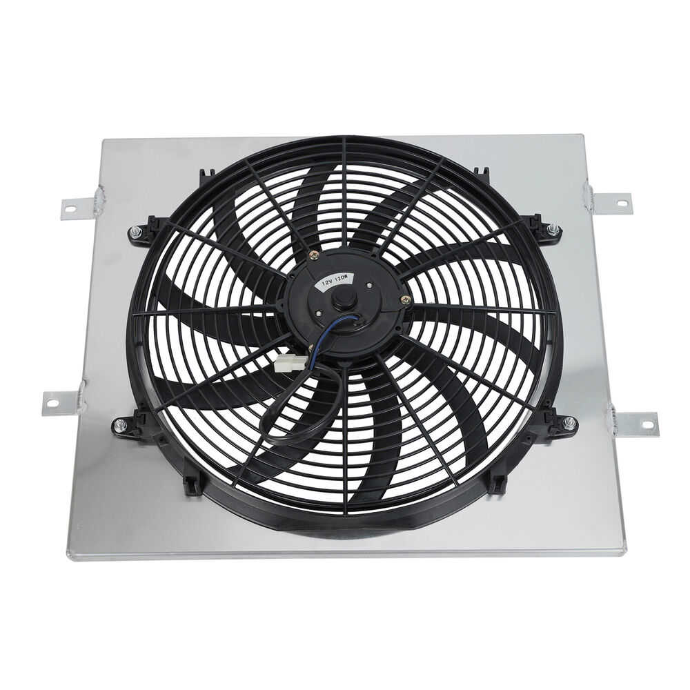 3 Row Radiator with Fan Aluminum Shroud Relay for Jeep 1987-2006 Wrangler TJ YJ L4 L6