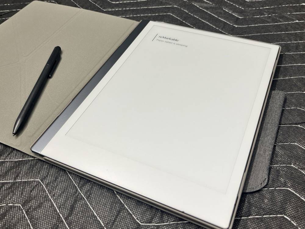 reMarkable 2 Bundle, Gray | reMarkable 2 Paper Tablet with Generic Marker & Folio