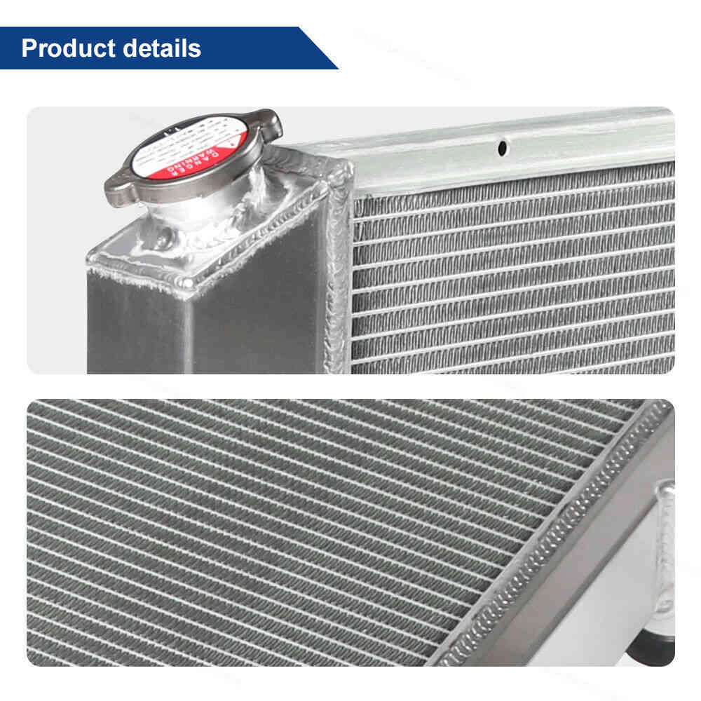 Full Aluminum 4 Row Racing Radiator for 1973-1991 Chevrolet K5 K10 GMC C15