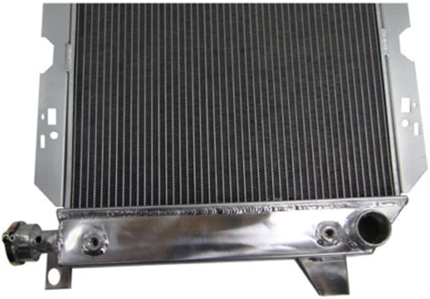 3 Row Aluminum Radiator for 1985-1997 Ford F150 F250 F350 Bronco 5.8 7.5L