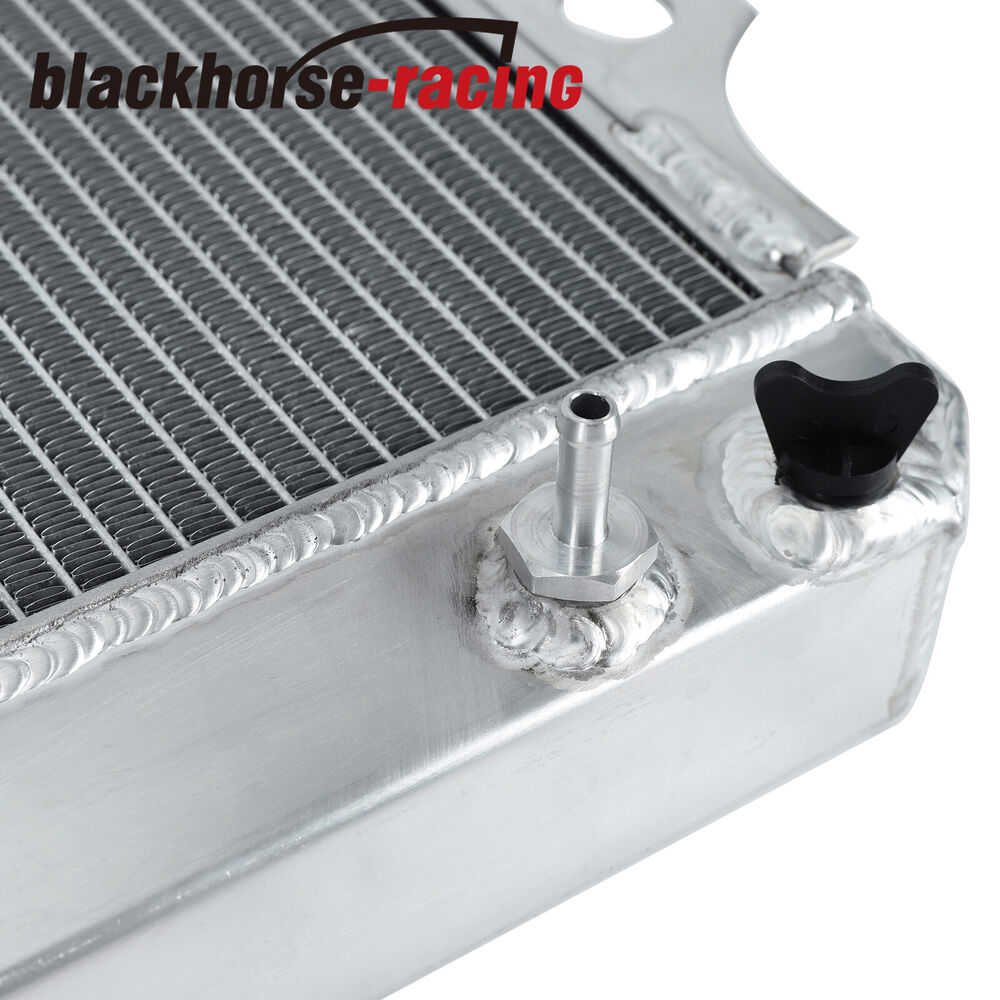 3 Row Radiator with Fan Aluminum Shroud Relay for Jeep 1987-2006 Wrangler TJ YJ L4 L6