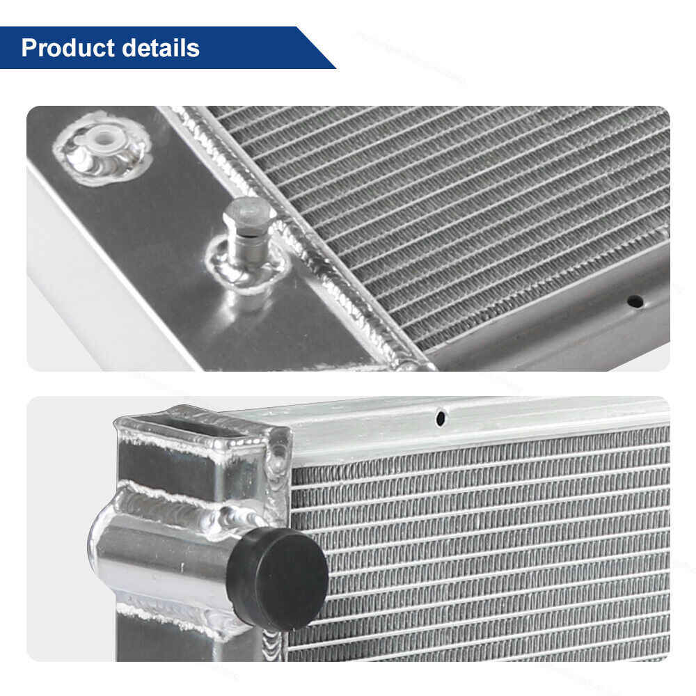Full Aluminum 4 Row Racing Radiator for 1973-1991 Chevrolet K5 K10 GMC C15