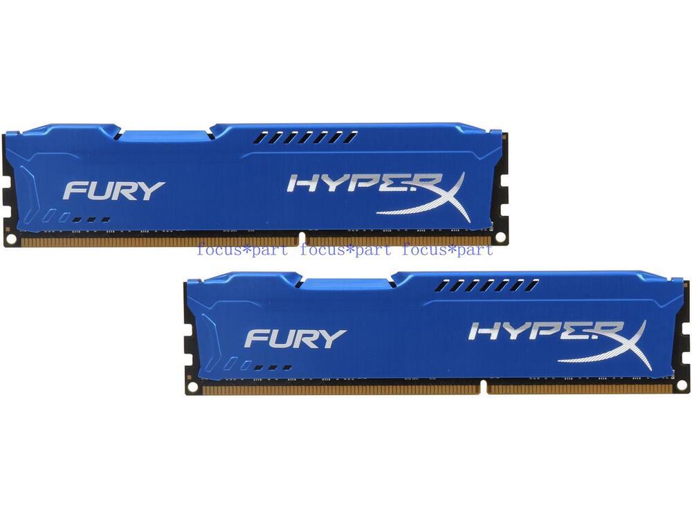HyperX 8GB/16GB (2x8GB) DDR3 Desktop Memory - 1333/1600/1866 MHz, 240-Pin, 2Rx8 DIMM