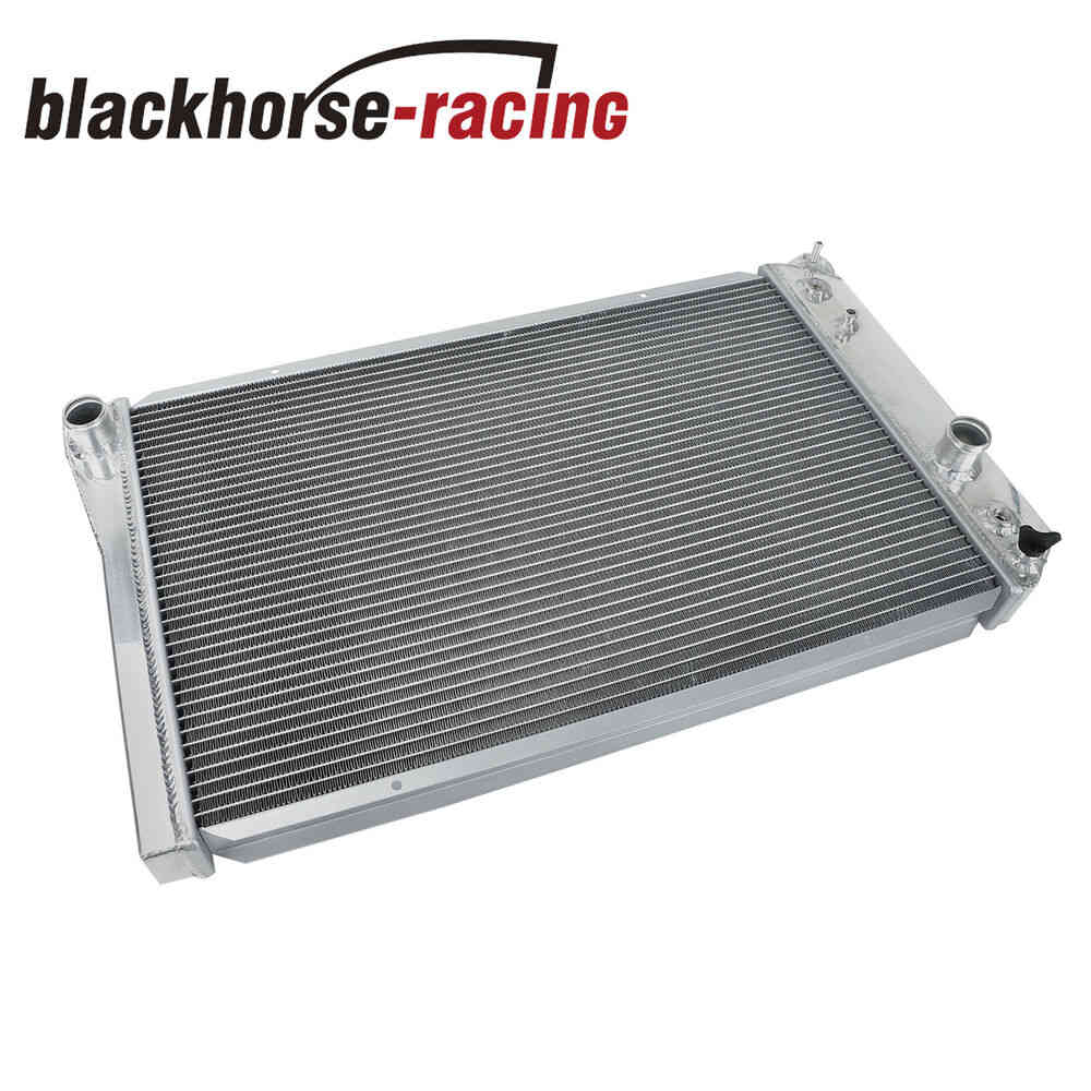 FOR 82-02 CHEVY S10 BLAZER V8 1984-1990 CORVETTE 3 ROW ALUMINUM RACING RADIATOR
