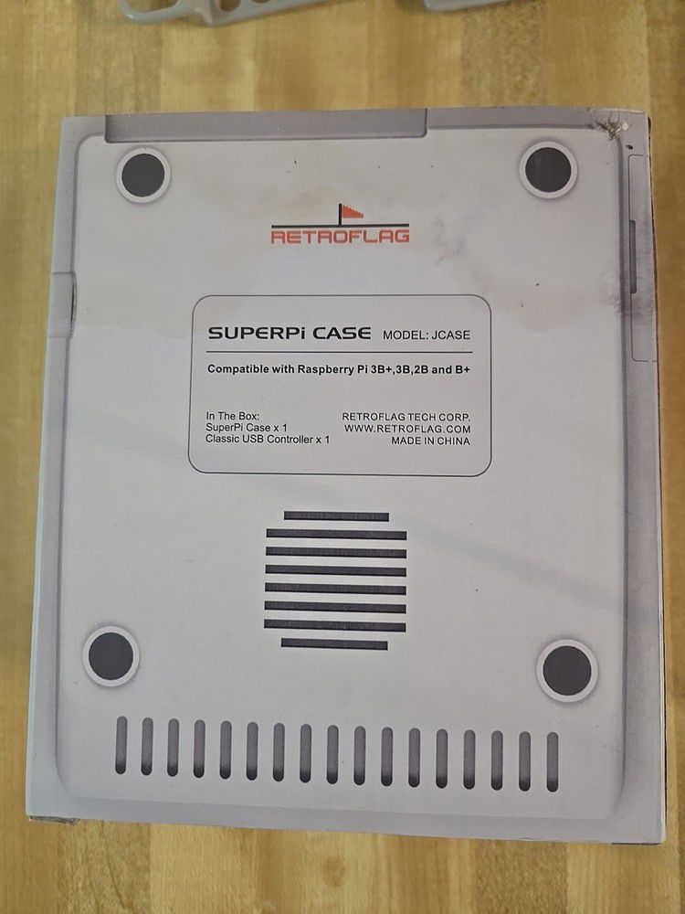 Retroflag SuperPi Super Nintendo NESPi Case with Functional Power Button