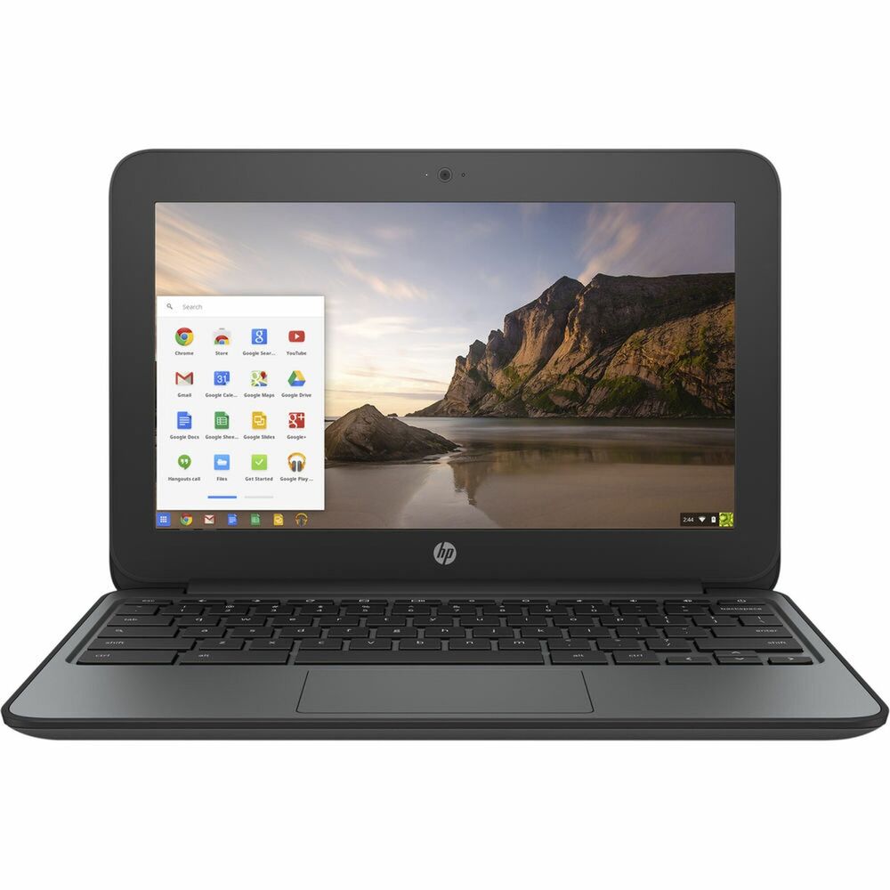 HP Chromebook 11 G5 11.6-inch Laptop with Intel Core Processor, 4GB RAM, 16GB eMMC, Bluetooth, and Webcam