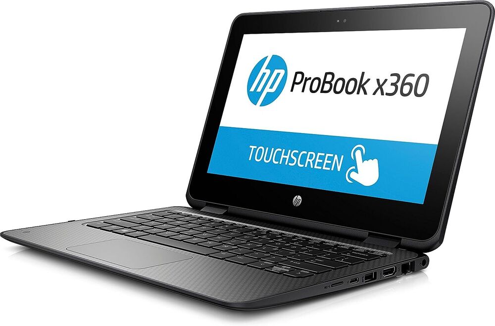 HP ProBook Touchscreen Laptop with 256GB SSD, 8GB RAM, LibreOffice, and Warranty