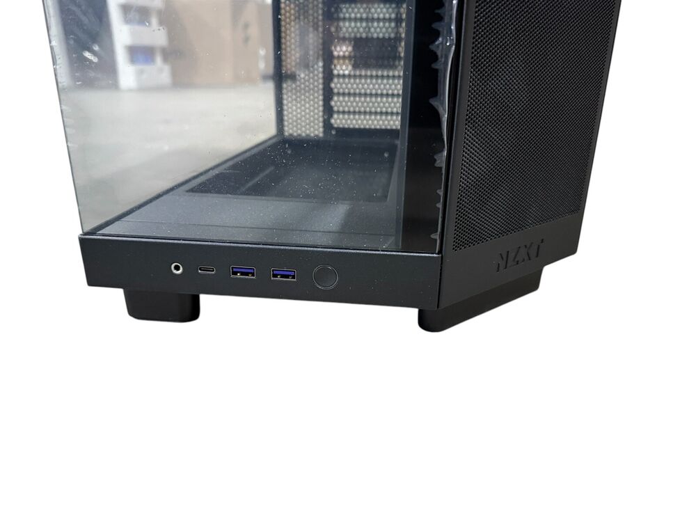 NZXT H6 FLOW RGB Compact Dual-Chamber Mid-Tower Airflow Case, Black