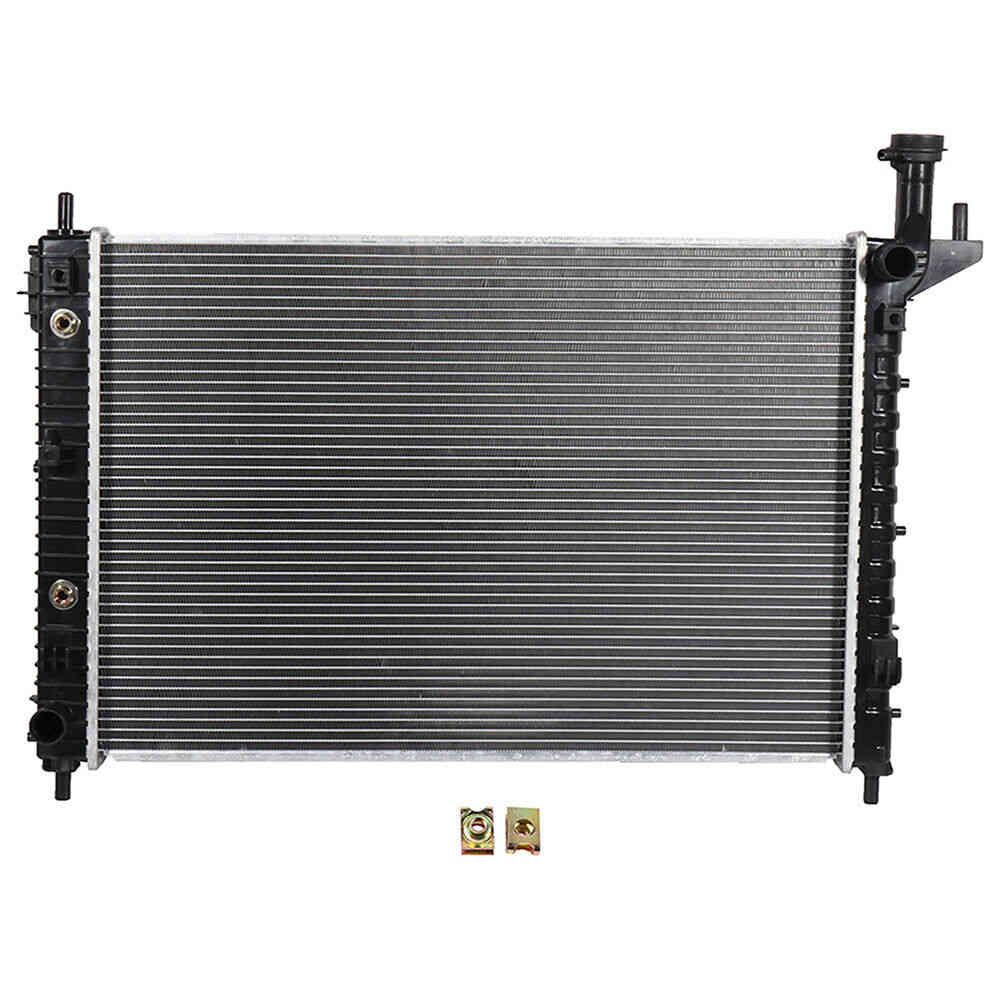 Radiator & AC Condenser Cooling For 08-17 Buick Enclave 07-16 GMC Acadia