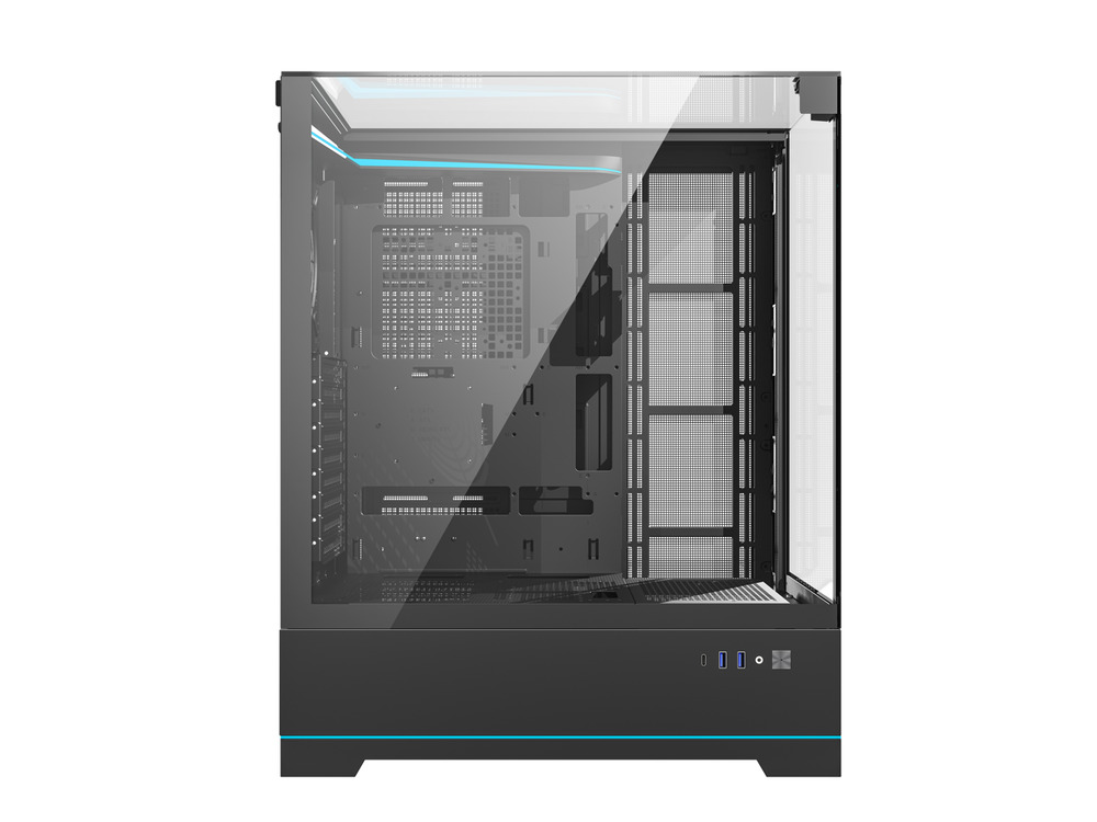 darkFlash DY450L Black Steel / Tempered Glass ATX Mid Tower Case